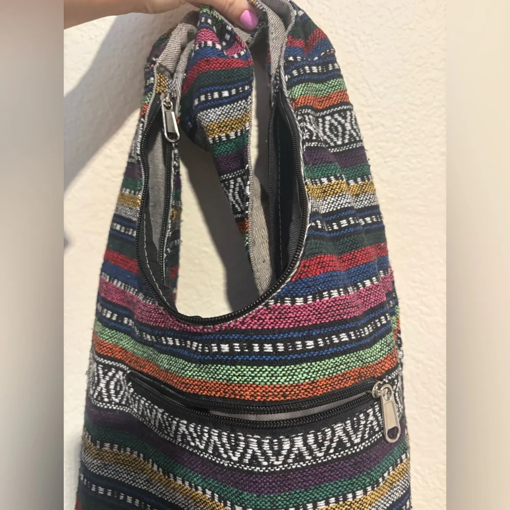 Aztec Pattern shoulder bag - Picture 3 of 5